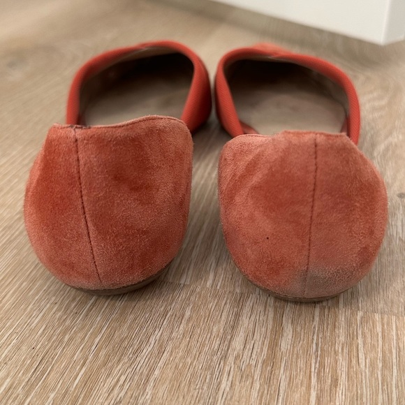 Eileen Fisher Asha-Su Suede Pink Flats in Spice, size 8 - Picture 5 of 10